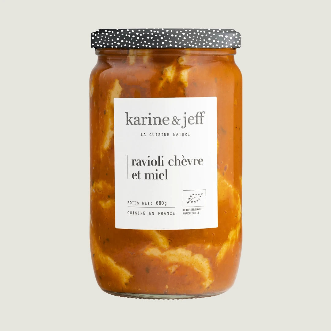 Ravioli chèvre et miel