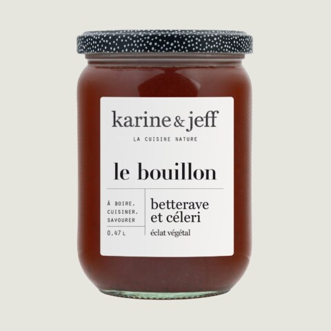 Brühe - Rote Bete, Sellerie, Zitrone und Kräuter